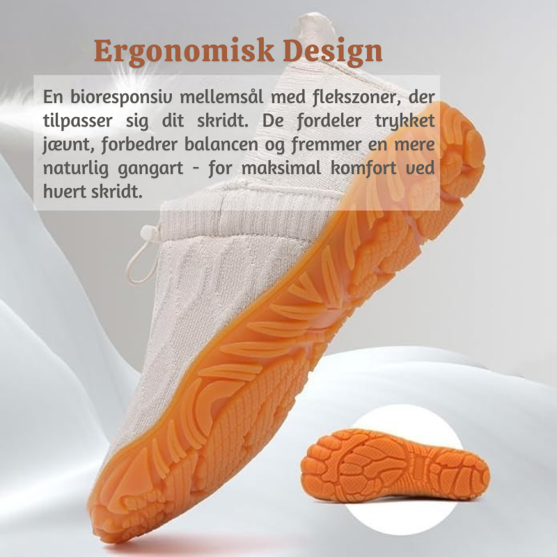 TruBalance™ – Fjerlette Skridsikre Komfortsko