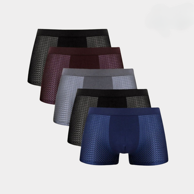 BambooGuard™ - Superelastiske Boxer-underbukser til mænd (4 boxershorts i én pakke)