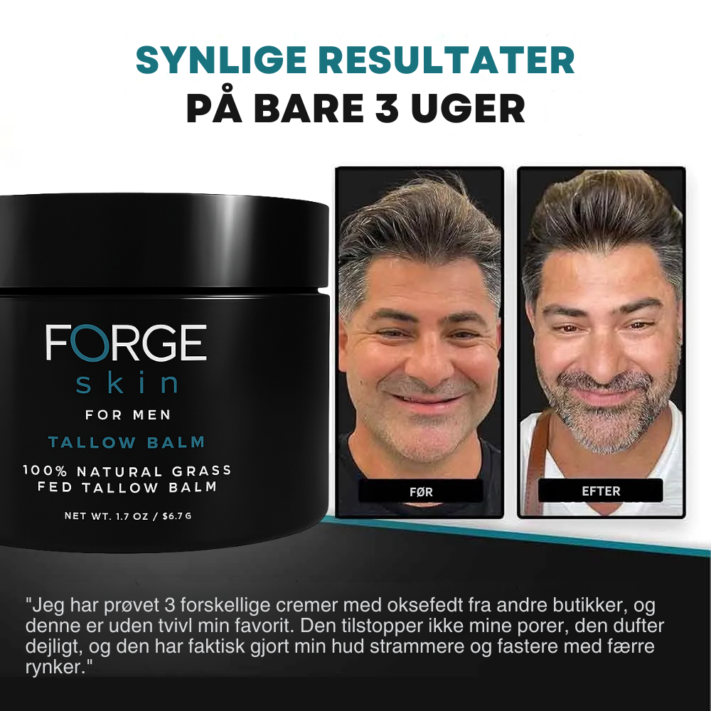 ValorSkin™ – Genoplivende Anti-Aging Ansigtscreme til Mænd