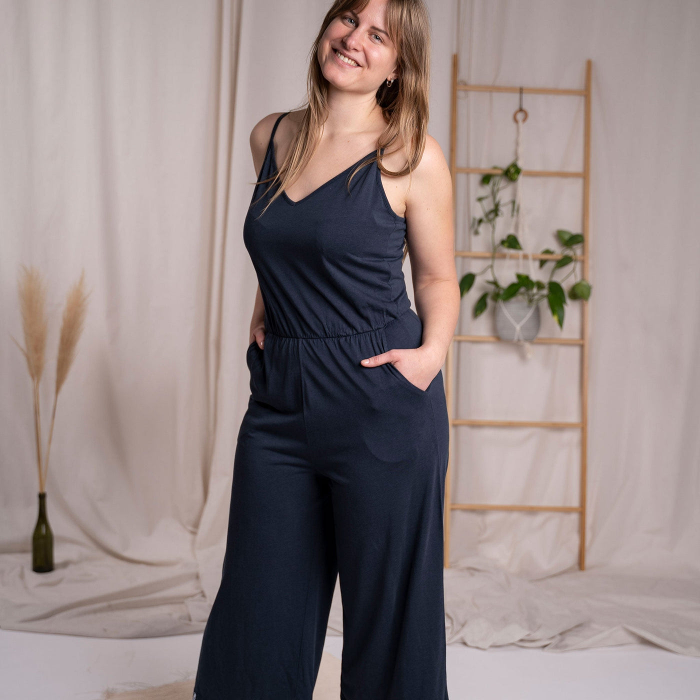 Monica™ – Luftig Tencel Jumpsuit
