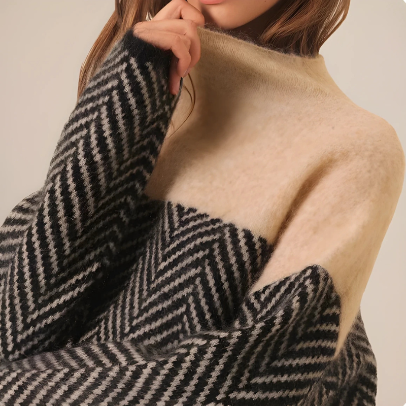 Verena™ – Tidløs Hyggelig Turtleneck Trøje