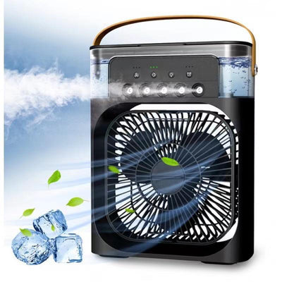 Breezify™ - 3-i-1 bærbar ventilator Køl, lys, fugt hvor som helst!