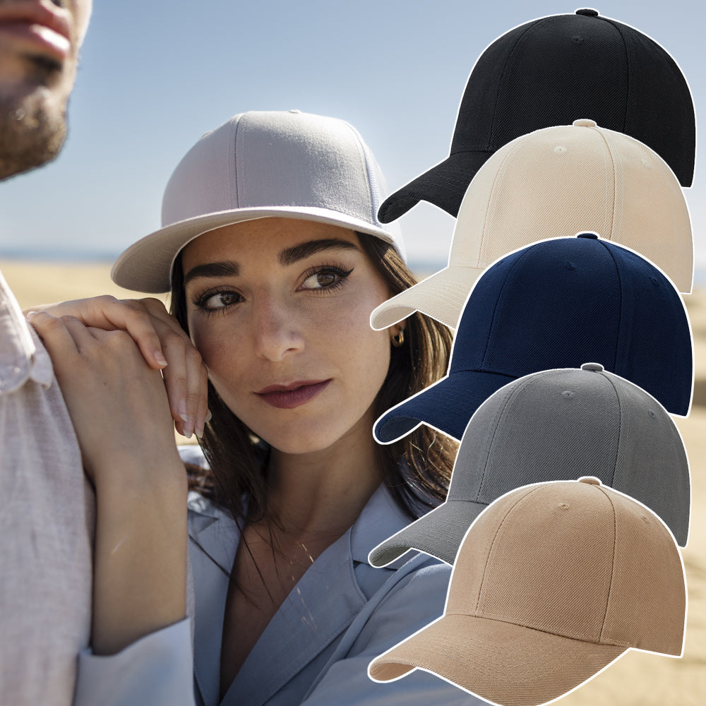 BaseCap™ - Klassisk ensfarvet kasket