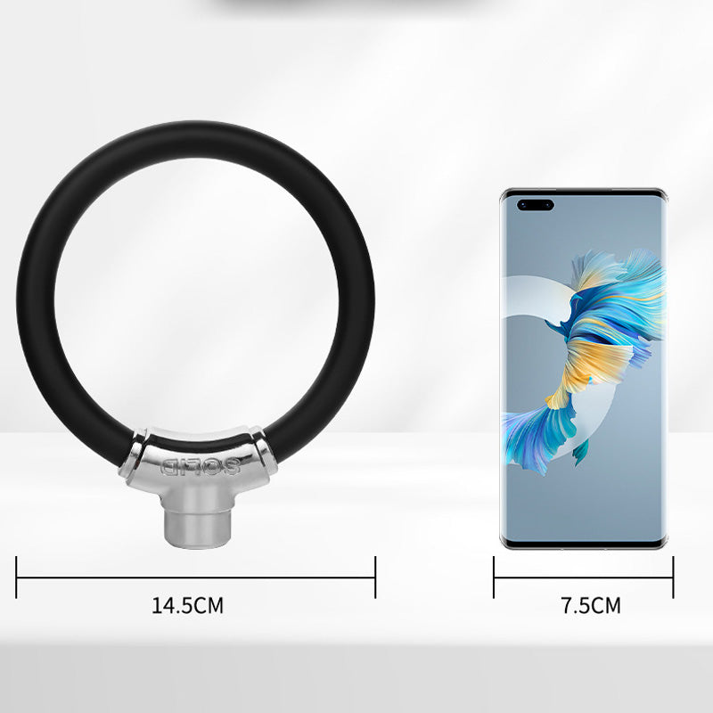 SteelRing™ – Bærbar Tyverisikret Cykellås