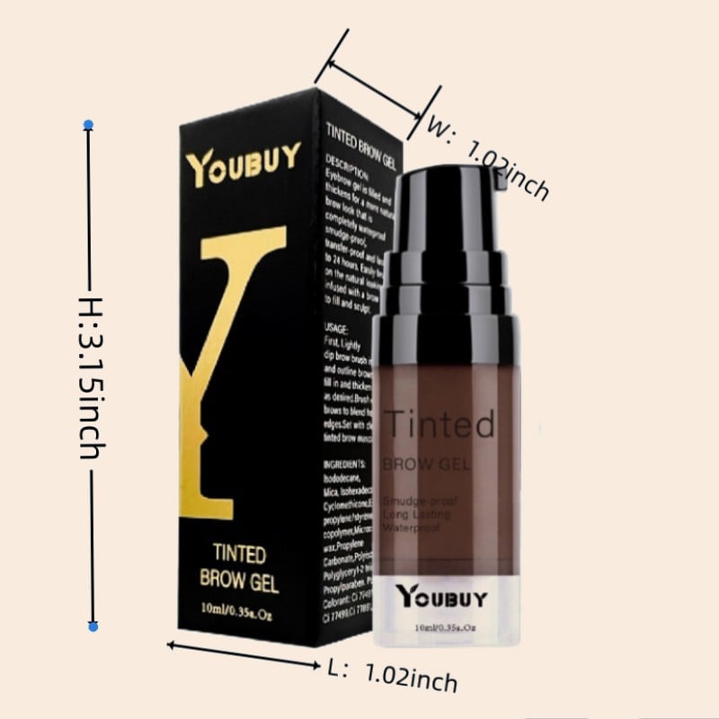 BrowTint™ – Langvarig Vandfast Wenkbrauwgel