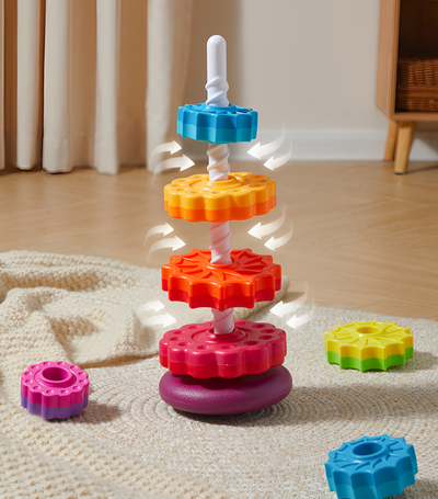 Spinny™ - Montessori Spinning Stacker til endeløs sjov