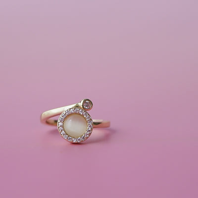 SerenityLoop™ – Guldbelagt Beroligende Ring