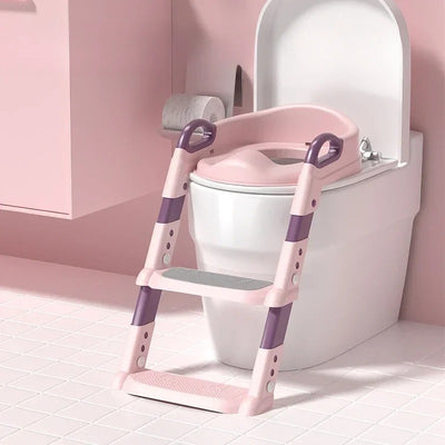 ToiletBuddy™ - multifunktionel foldbar toiletstol til børn