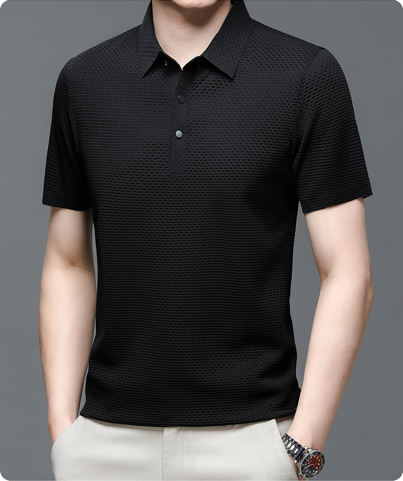 Vince™ – Åndbar Poloshirt i Mesh til Sommeren