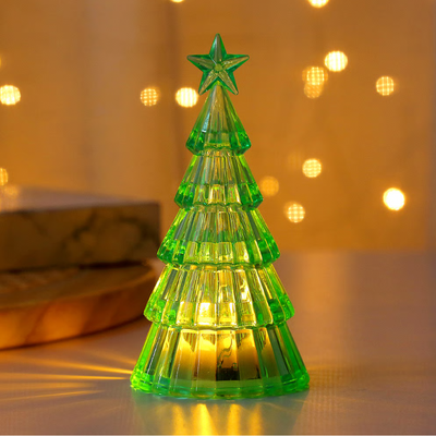 LumiPine™ – Oplyst Juletræ i Merkurglas