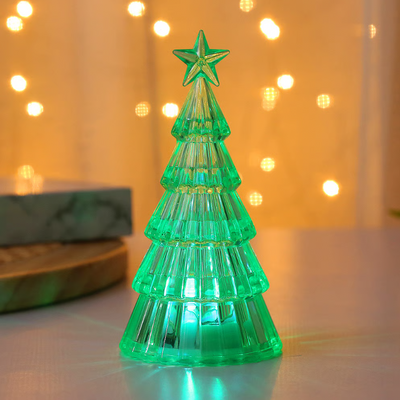 LumiPine™ – Oplyst Juletræ i Merkurglas