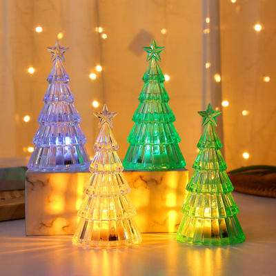 LumiPine™ – Oplyst Juletræ i Merkurglas