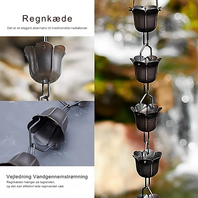 RainHaven™ – Dekorativ Fuglebad Regnkæde