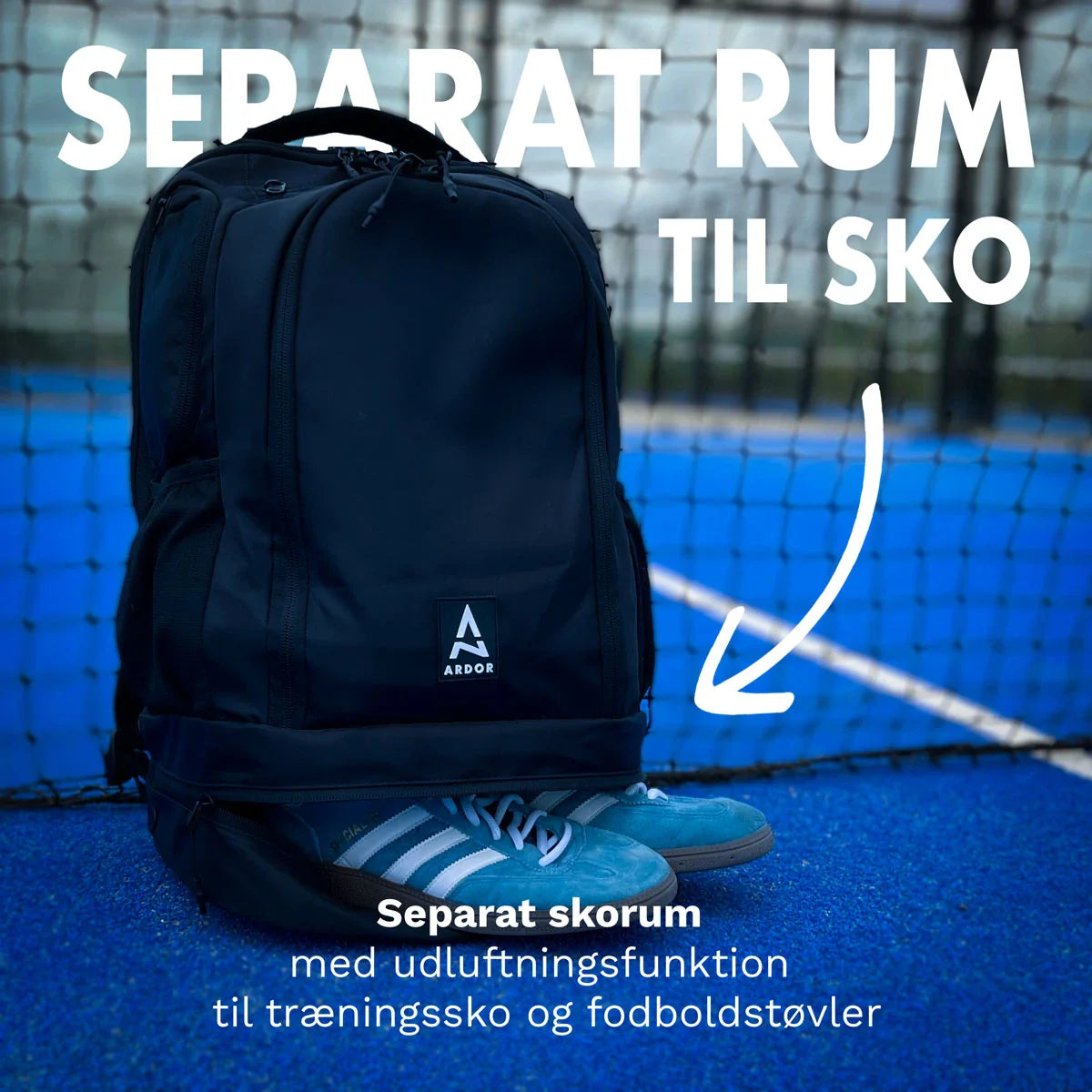 Trainex™ – Lugtfri, Organiseret Sportstaske