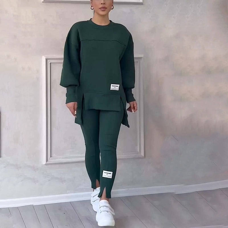 Maxie™ - Afslappet sweatshirt-leggings-sæt til kvinder