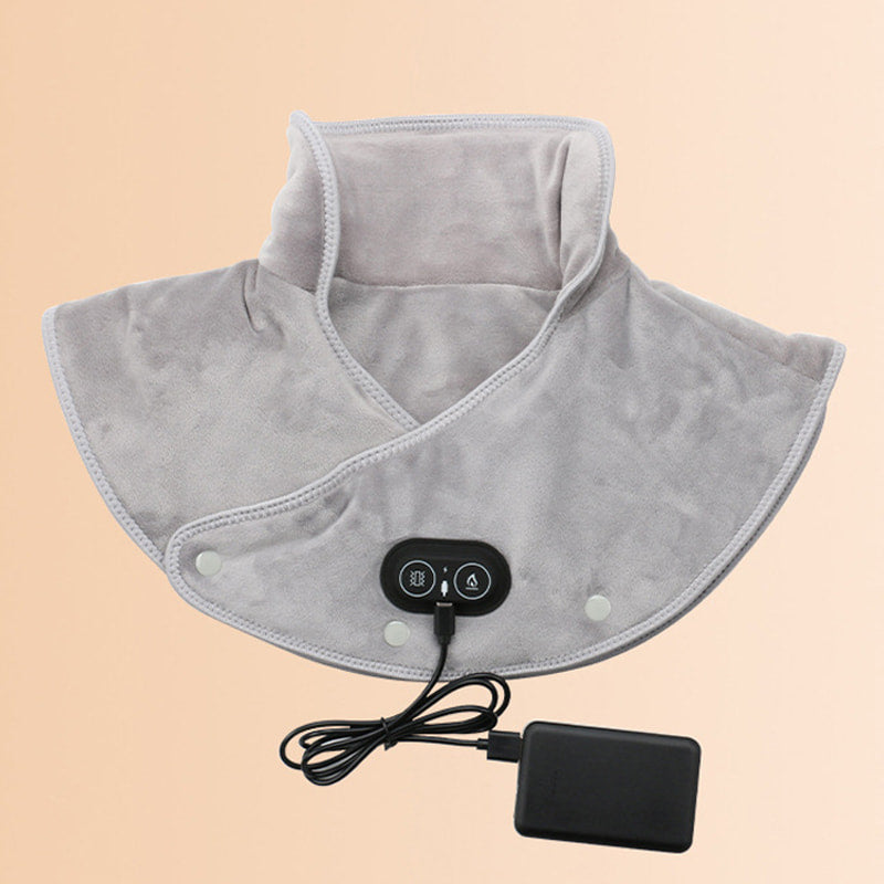 ReliefPro™ – Nakke- og Skuldervarmedyne med Vibration