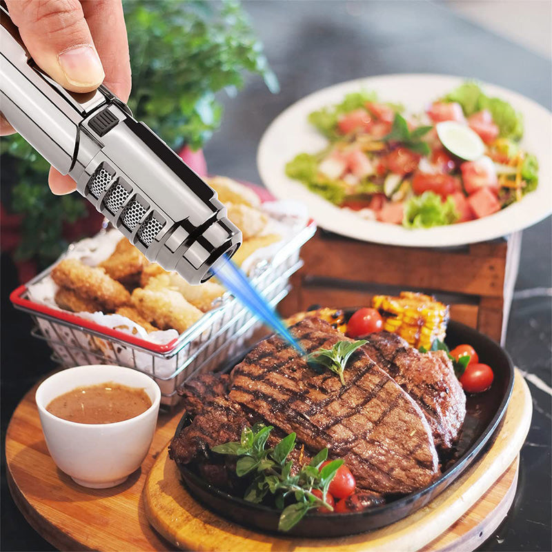 FlameForge™ – Kraftig Heavy-Duty Gasbrænder Lighter
