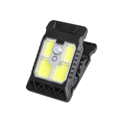 LumiClip™ – Solcelle Clip-On Lampe med Bevægelsessensor