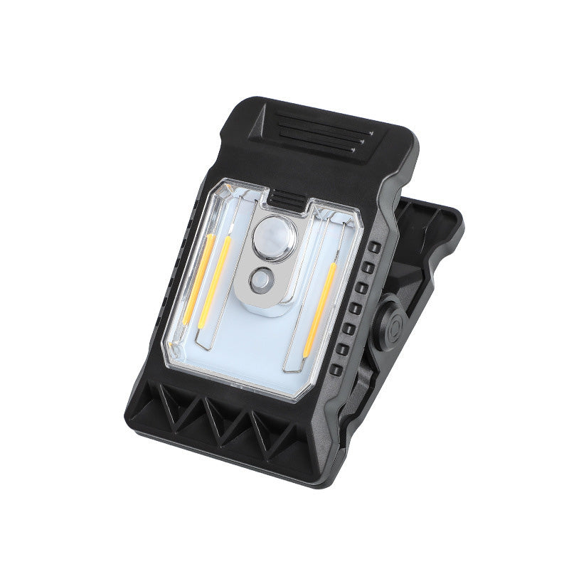LumiClip™ – Solcelle Clip-On Lampe med Bevægelsessensor