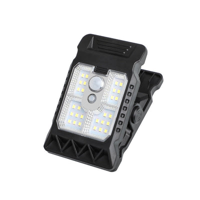 LumiClip™ – Solcelle Clip-On Lampe med Bevægelsessensor