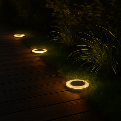 LumiGuard™ – Smart Solcellelampe med Bevægelsessensor